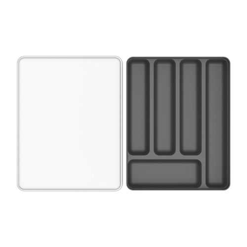 Organizador-De-Talheres-Com-Tampa-Logic-35-x-275-x-755cm-Ou-Chumbo-Top