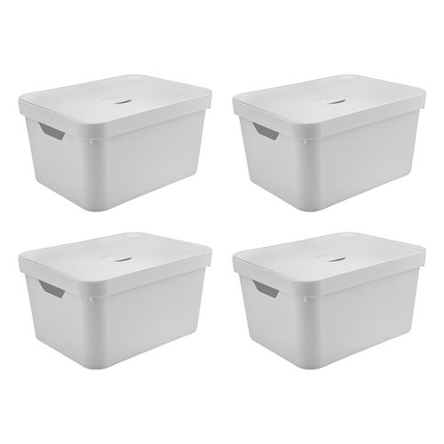 Conjunto-Caixa-Organizadora-Cube-com-Tampa-32-Litros-4-pecas-Branco